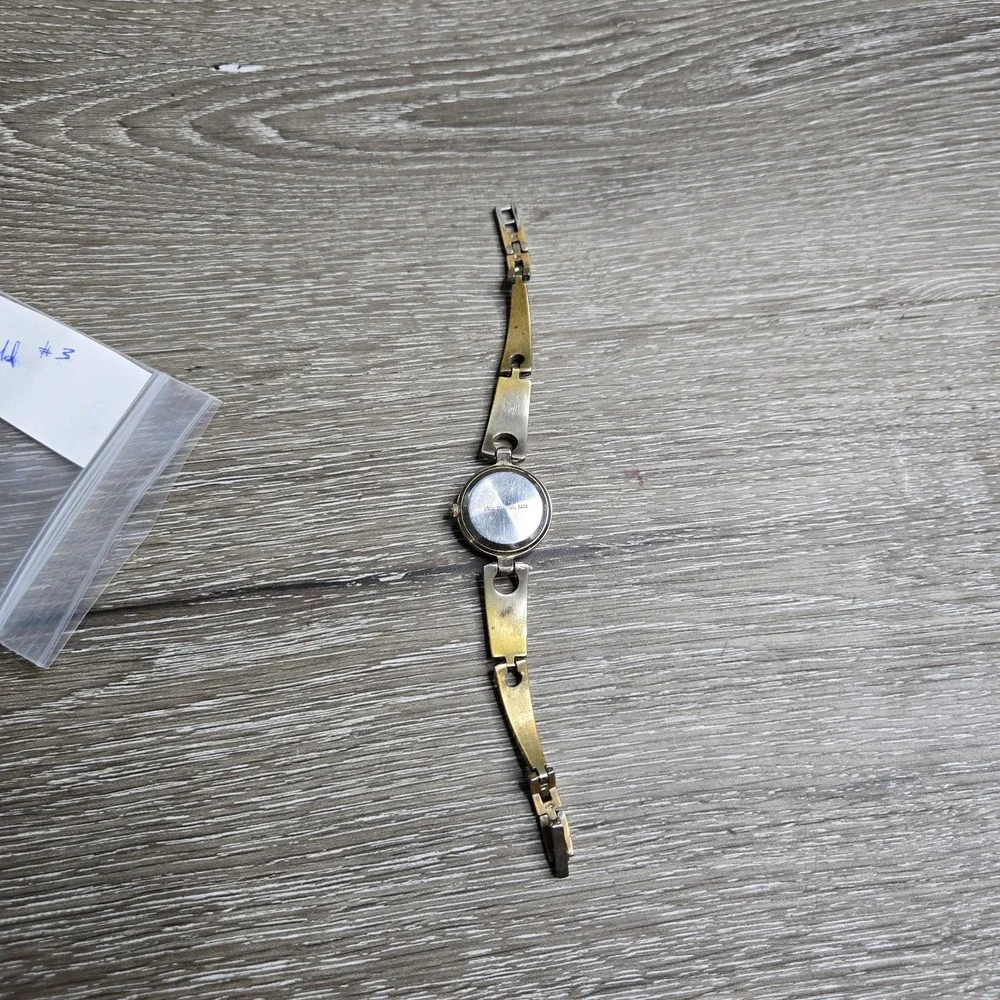 Peugeot Watch Women 24mm Silver Gold Two Tone Bracelet Band  6.5